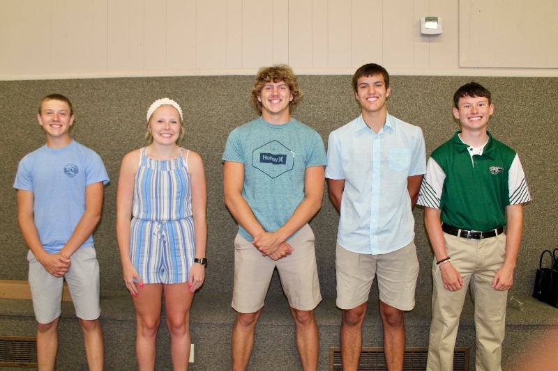 HowellsDodge Consolidated FCCLA Members Assisted at the Alumni Banquet in Howells